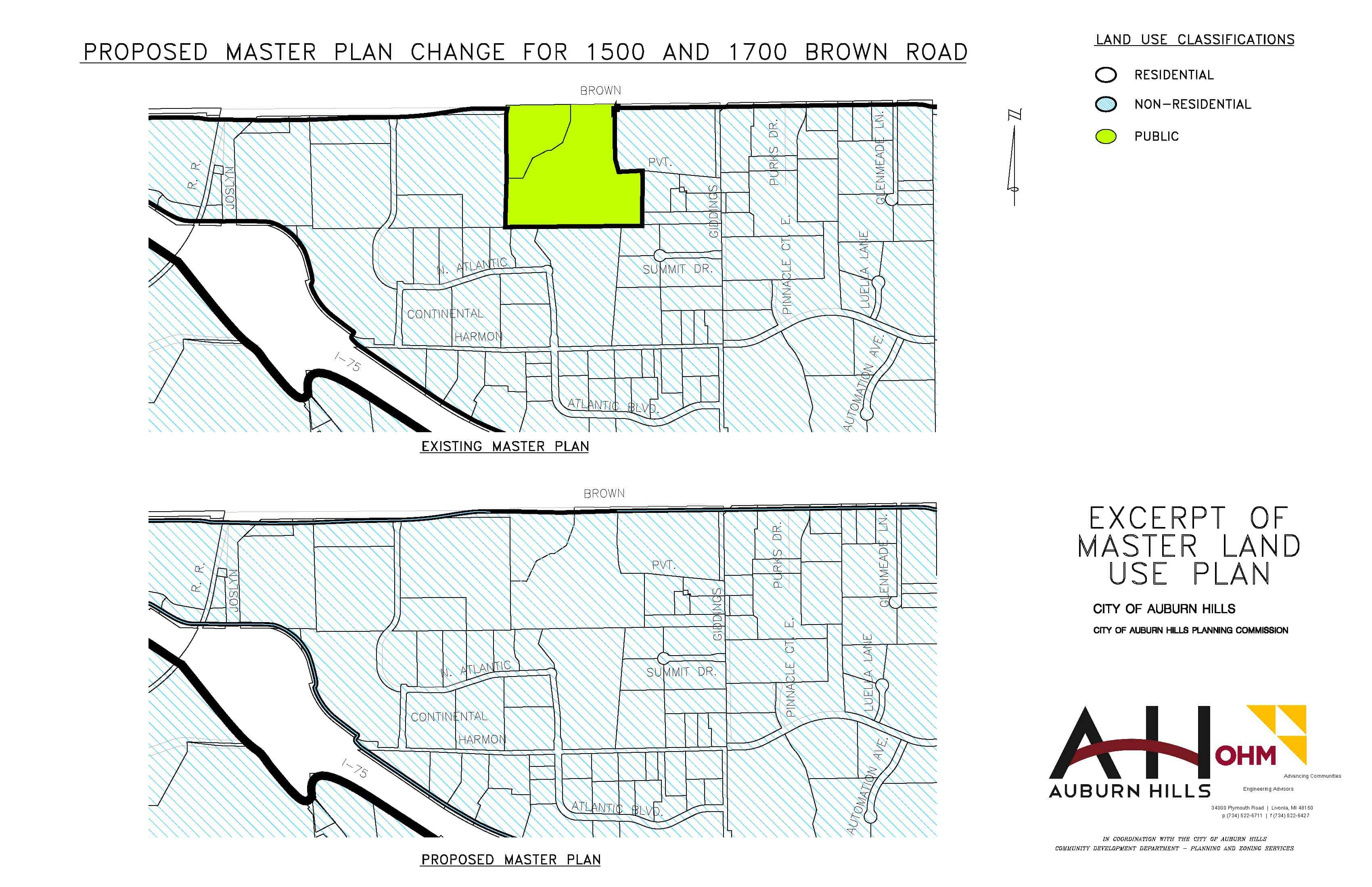 3 Map Of Proposed Mp Change Brown Road