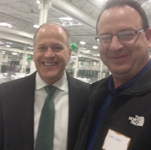 Prior to joining the City, this project was one of many that I worked on for Shannon as a superintendent for Rhoads & Johnson Construction. Ed Lumm with Shannon (left) and Howard Wager (right)